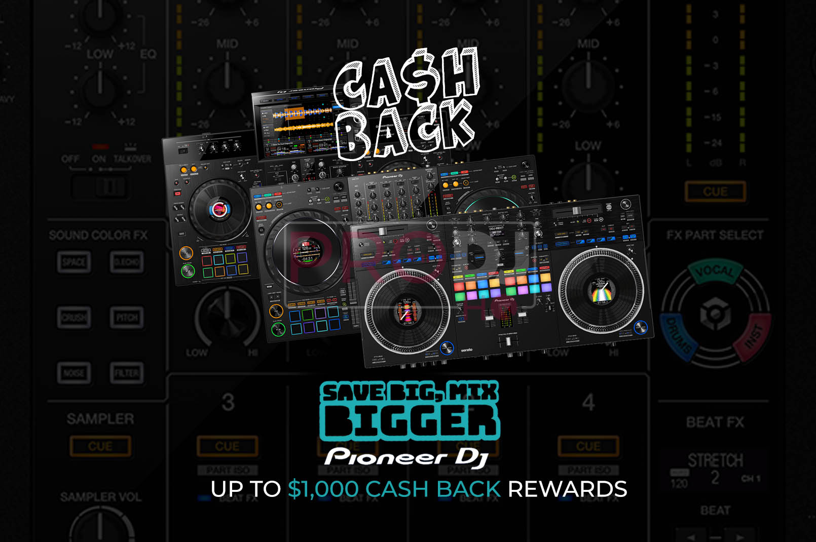 Pioneer DJ Cash Back Promotion SALE | Nov-Dec 23