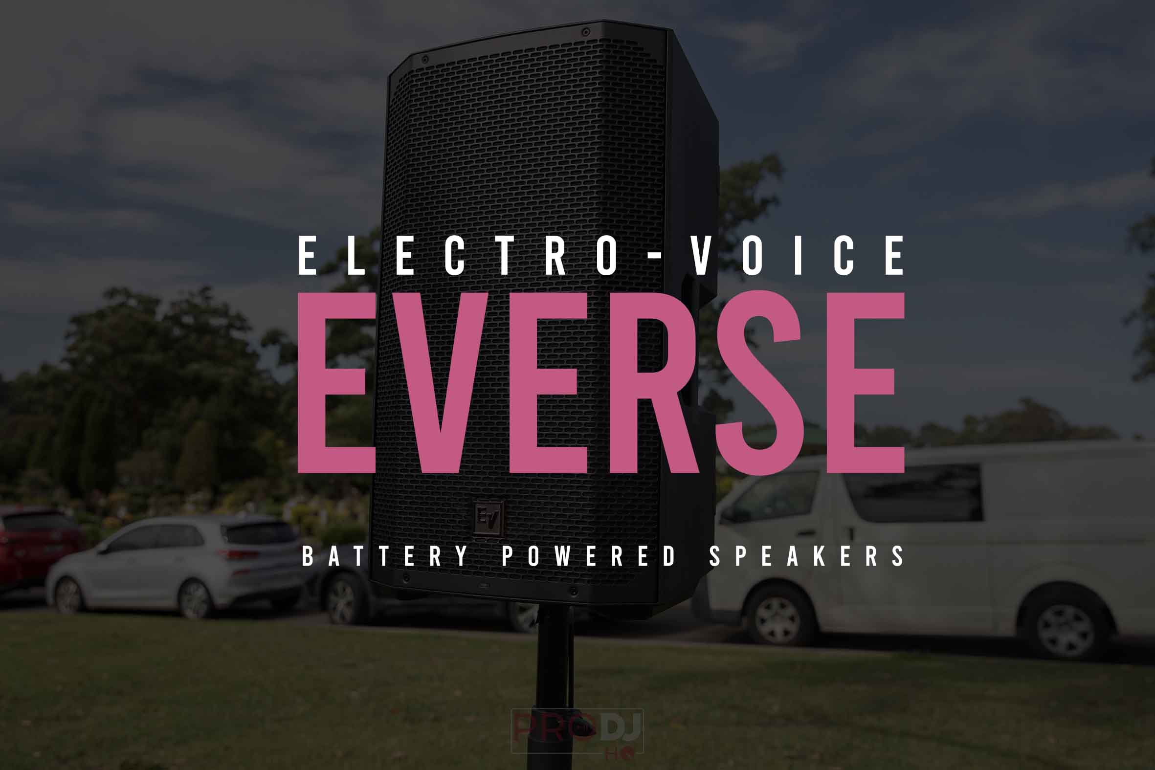 ELECTRO-VOICE EVERSE 8 & 12: PORTABILITY MEETS PERFORMANCE