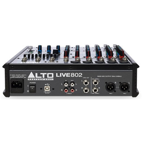 Alto Professional - Live 802 Professional 8/CH 2-Bus USB Mixer & Effects