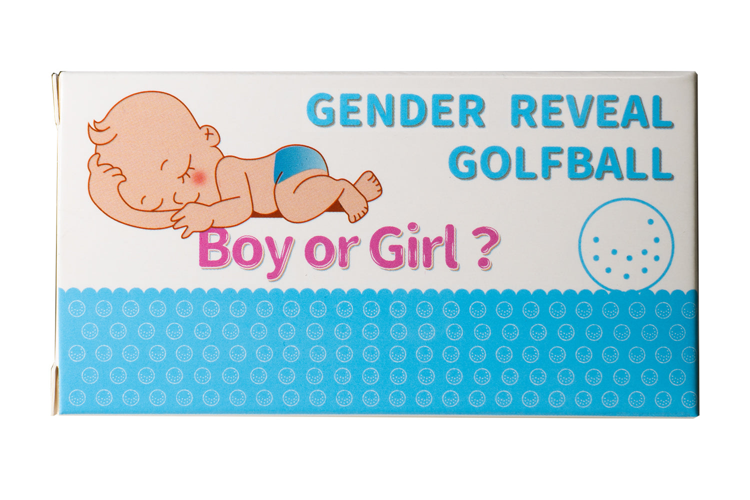 Gender Reveal Golf Ball Set - GOLFGENDER