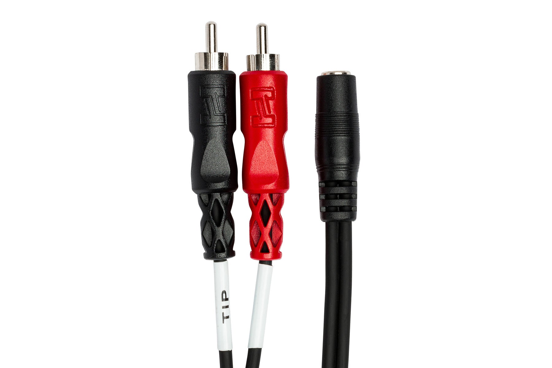 Hosa CFR210 Stereo Breakout, 3.5 Mm TRS Female To Dual RCA, 10 Ft / 3M