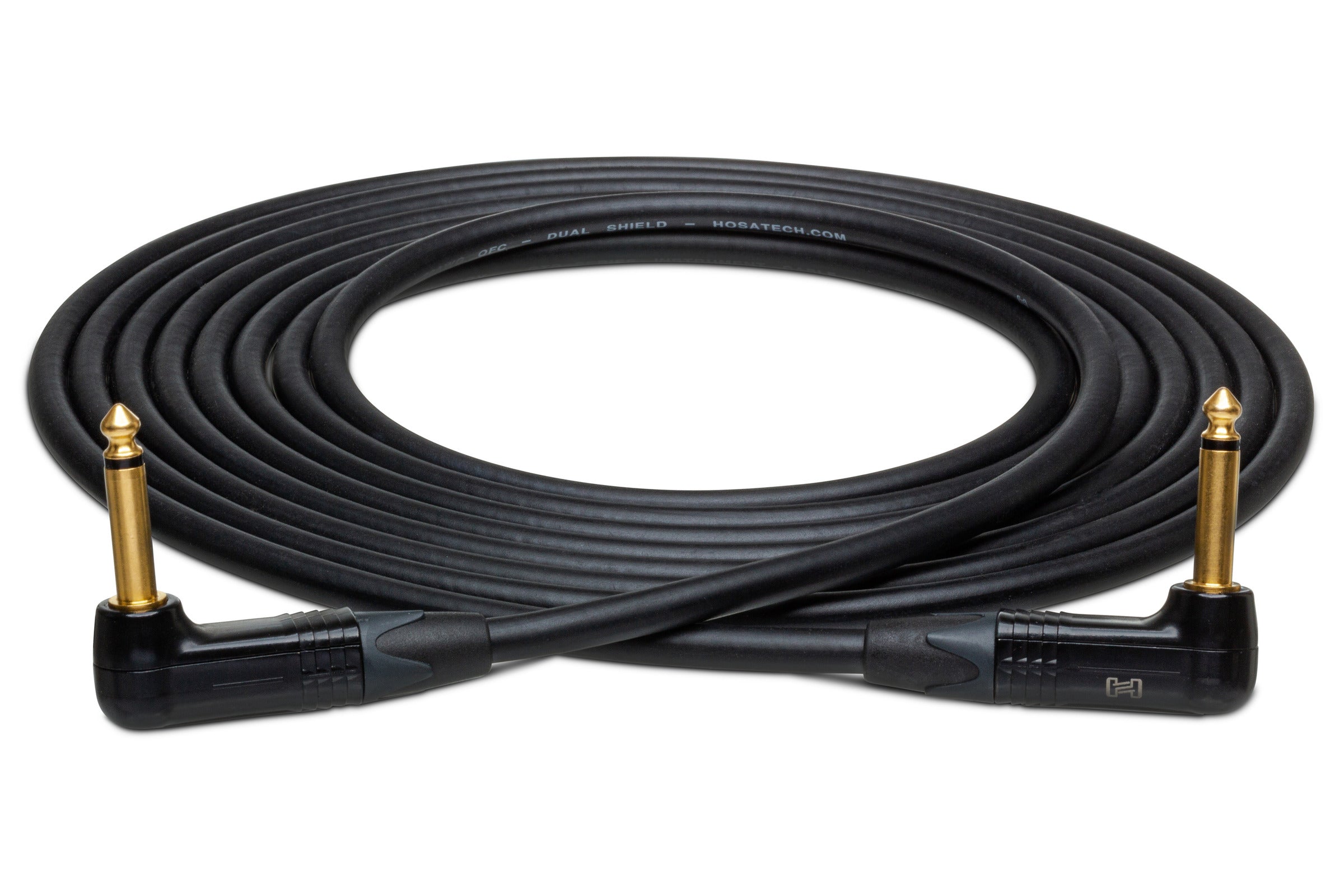 Hosa Edge CGK015Rr Edge Guitar Cable, Neutrik Right-Angle To Same, 15 Ft / 4.5M