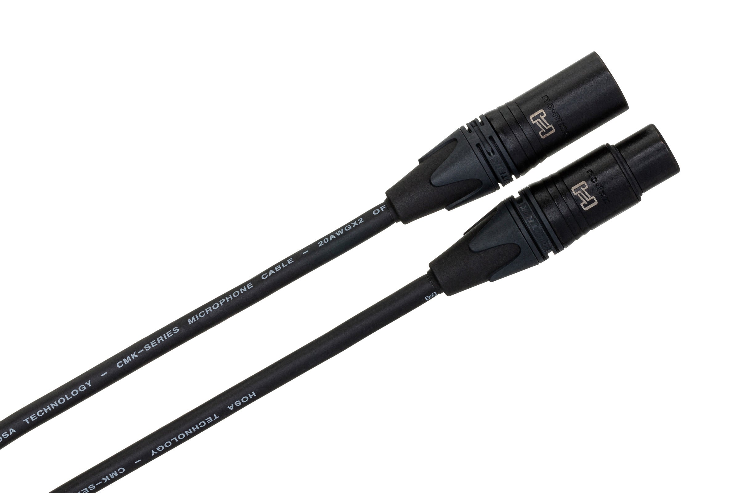 Hosa Edge CMK020AU Edge Microphone Cable, Neutrik XLR Female To XLR Male, 20 Ft / 6M