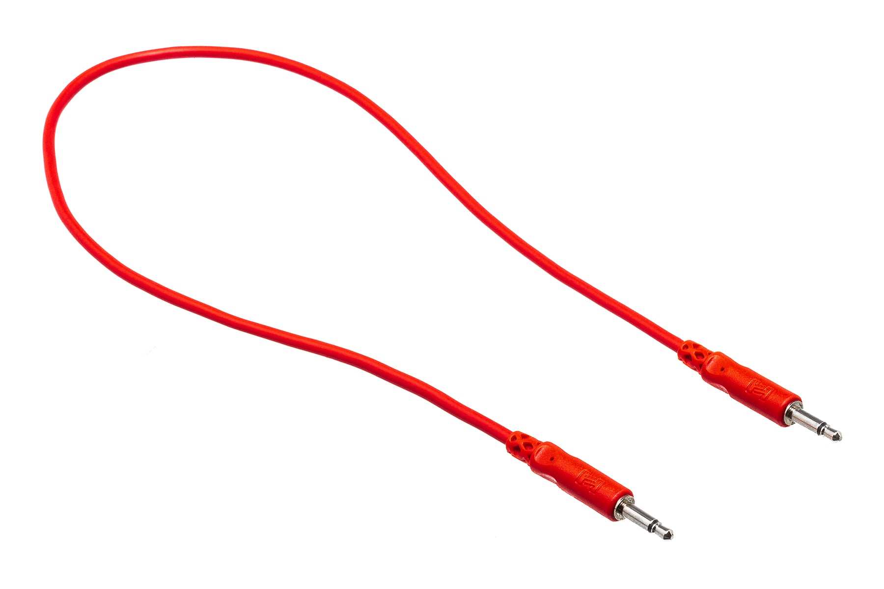 The Hosa CMM815 Unbalanced Patch Cables, 3.5 Mm TS To Same, 6 In / 15Cm