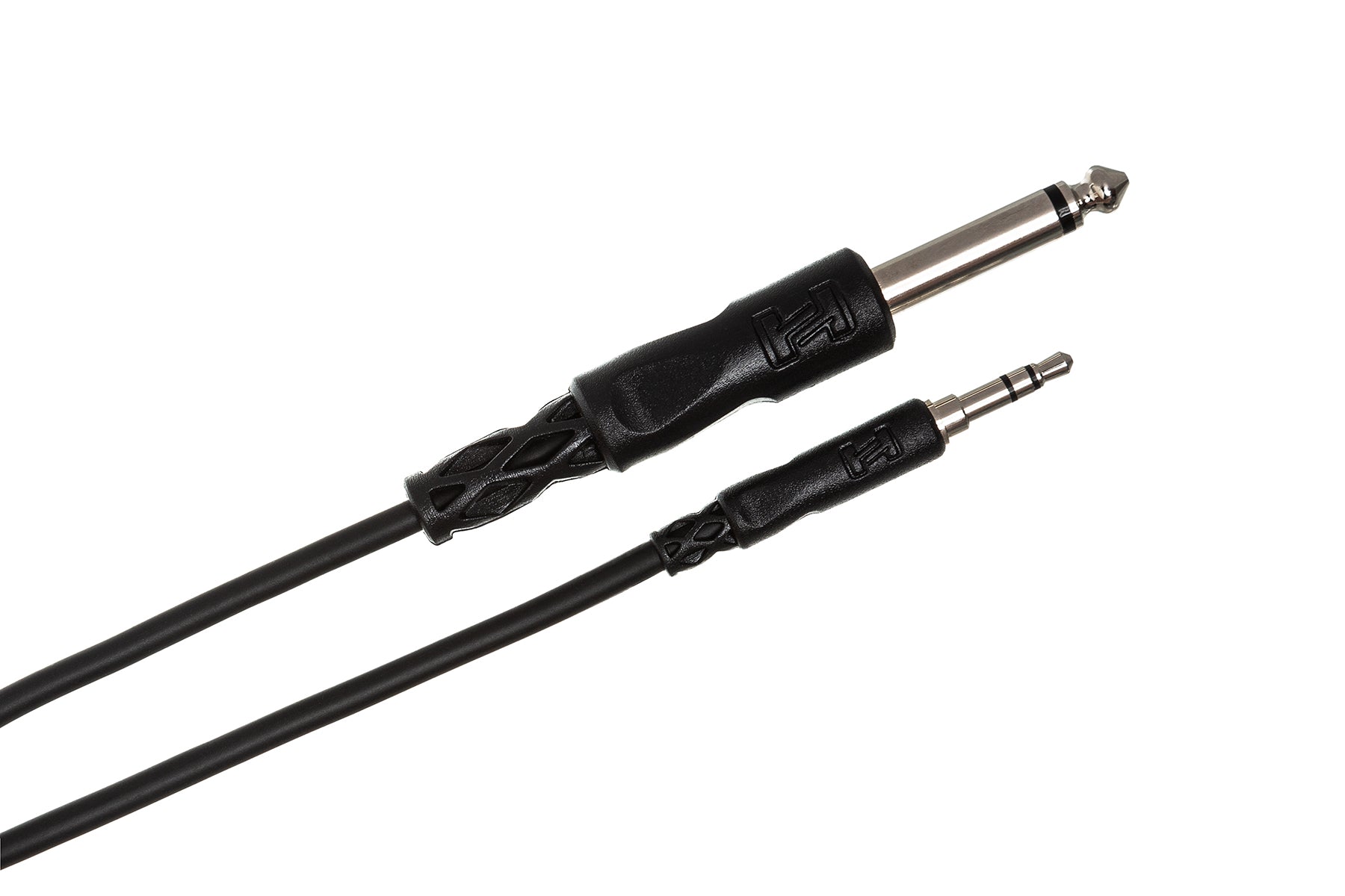 Hosa CMP110 Mono Interconnect, 1/4 In TS To 3.5 Mm TRS, 10 Ft / 3M