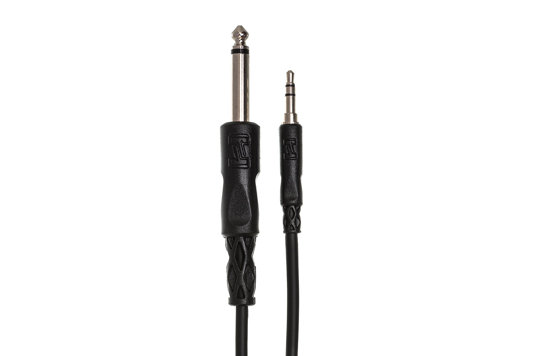 Hosa CMP110 Mono Interconnect, 1/4 In TS To 3.5 Mm TRS, 10 Ft / 3M