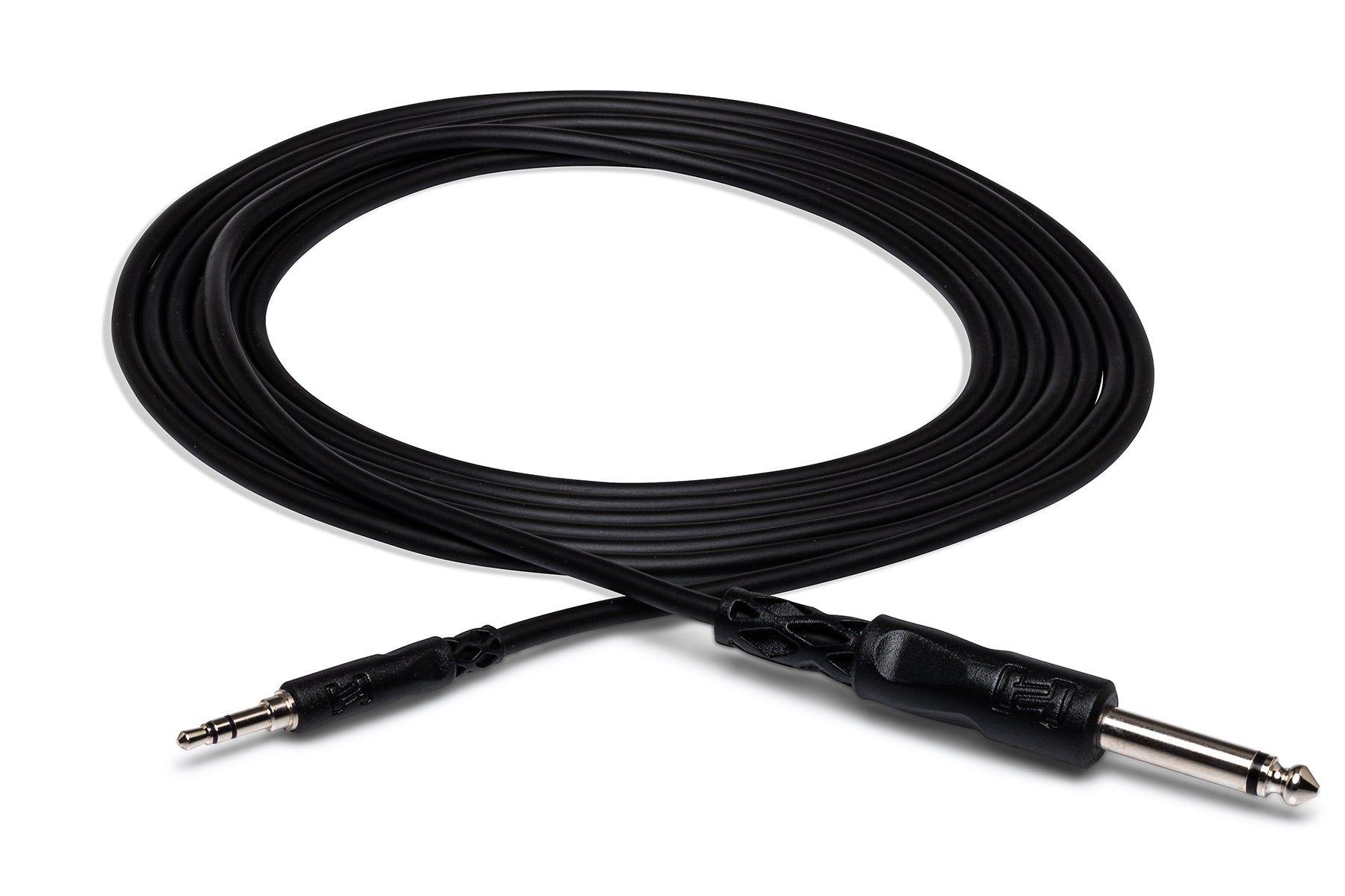 Hosa CMP103 Mono Interconnect, 1/4 In TS To 3.5 Mm TRS, 3 Ft / 0.9M