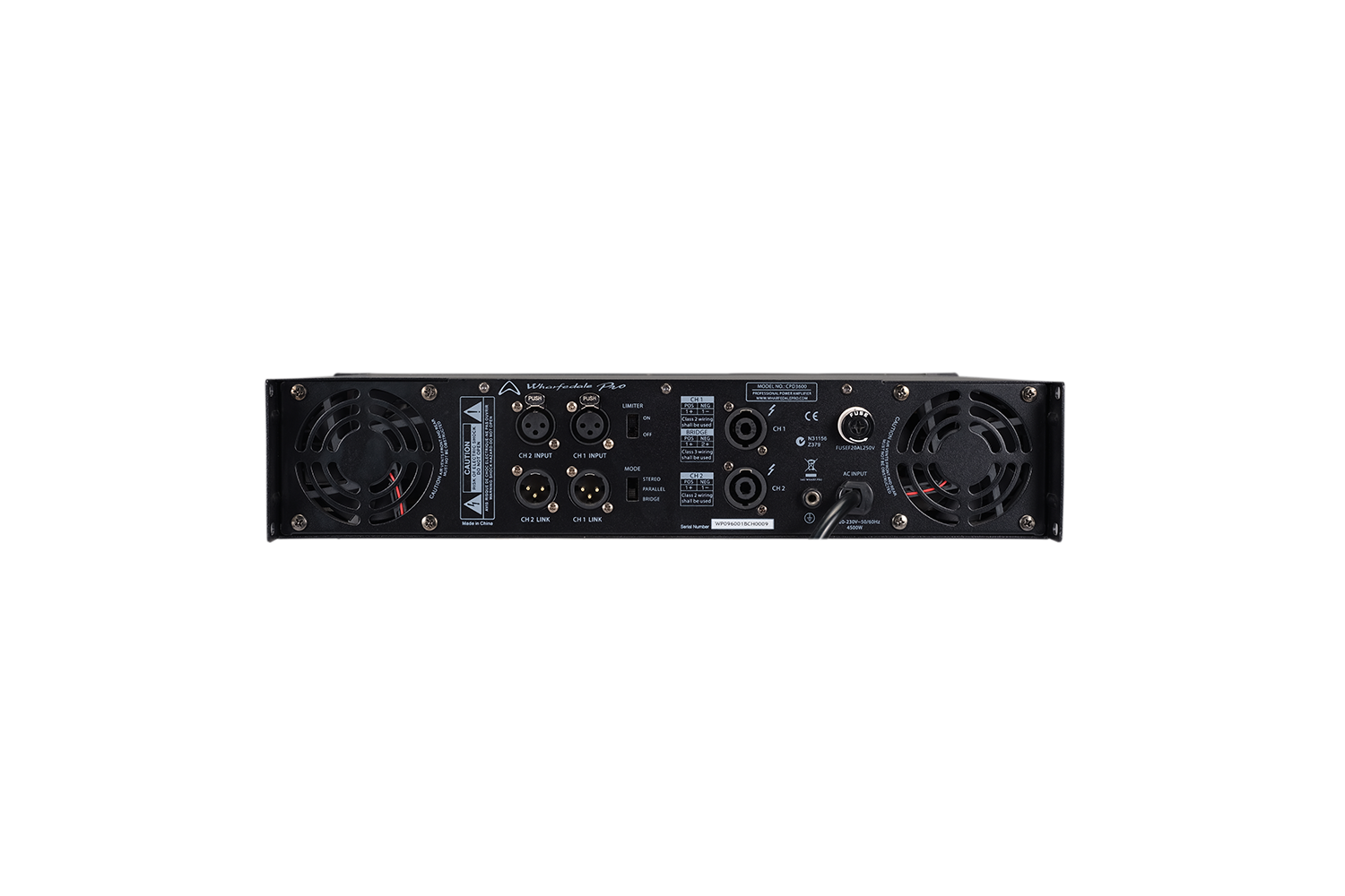 Wharfedale Pro CPD3600 Amplifier