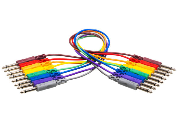 Hosa Unbalanced Patch Cables 1/4 in TS to Same - CPP800
