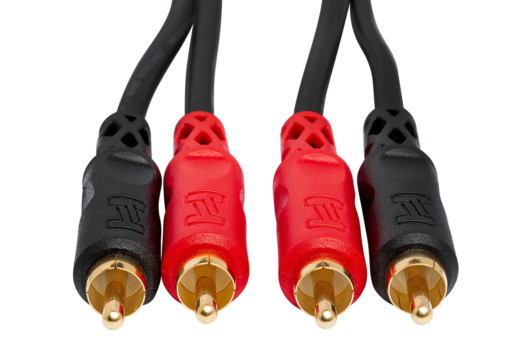 Hosa CRA201AU Stereo Interconnect, Dual RCA To RCA, 1 M