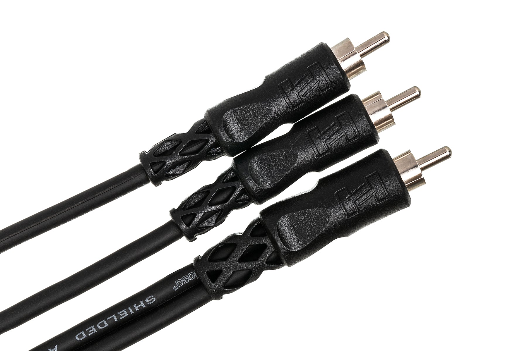 Hosa CYA103 Y Cable, RCA To Dual RCA, 3 Ft / 0.9m