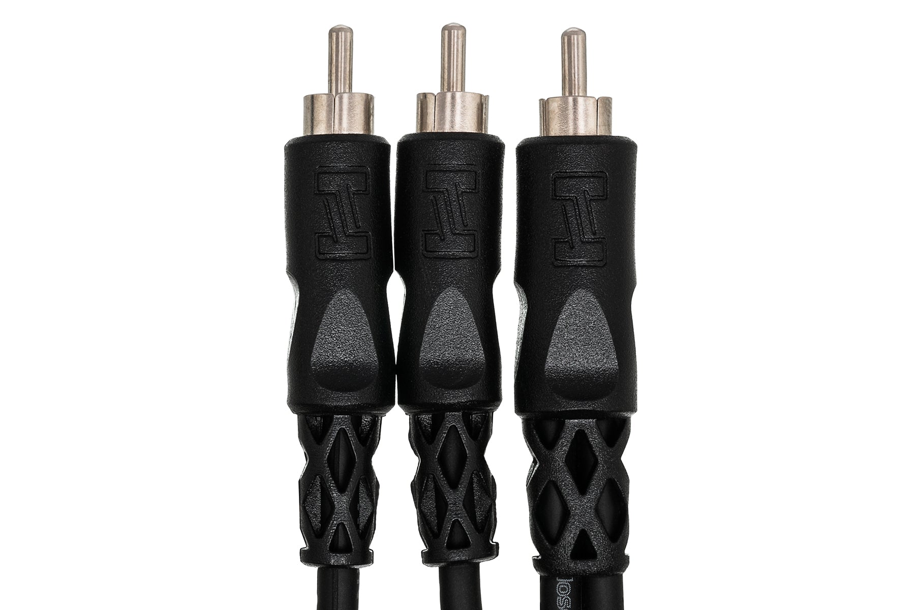 Hosa CYA103 Y Cable, RCA To Dual RCA, 3 Ft / 0.9m