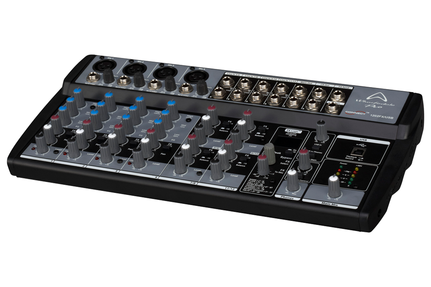 Wharfedale Pro CONNECT 1202FX USB Mixer