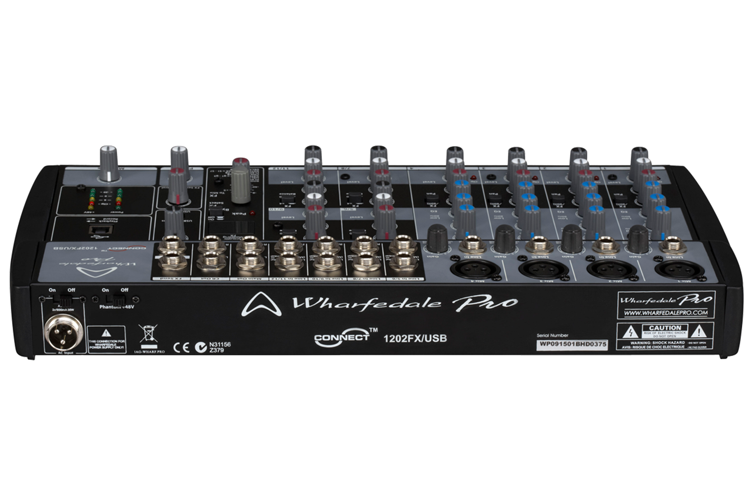 Wharfedale Pro CONNECT 1202FX USB Mixer