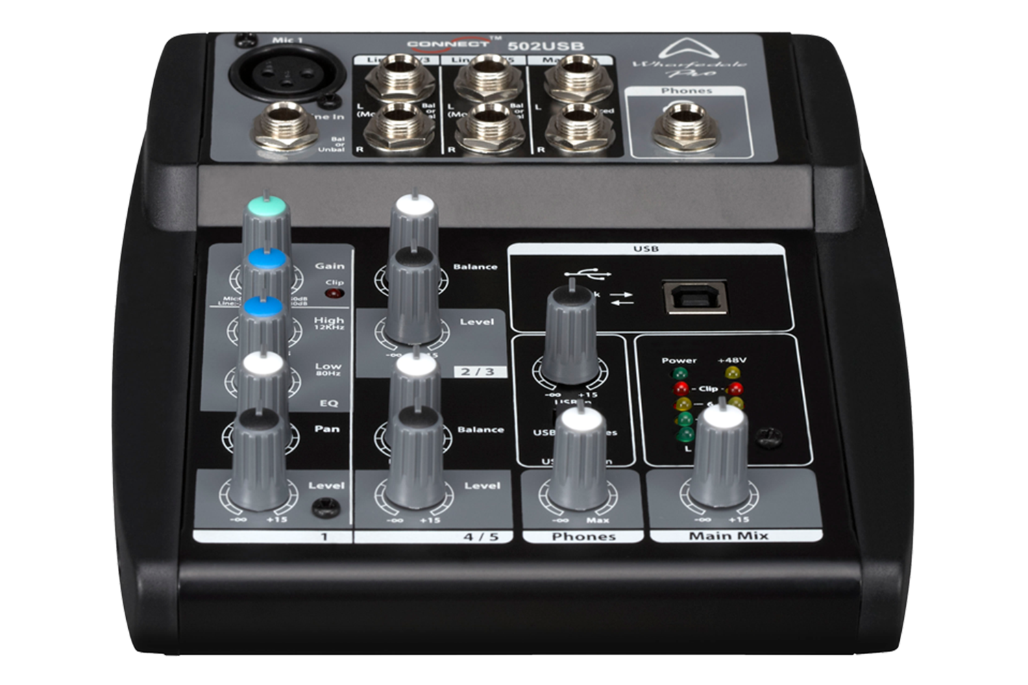 Wharfedale Pro CONNECT 502 USB Mixer