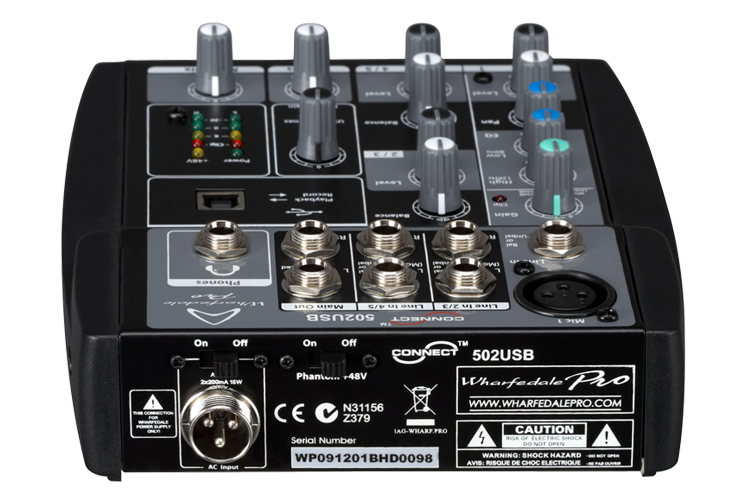 Wharfedale Pro CONNECT 502 USB Mixer