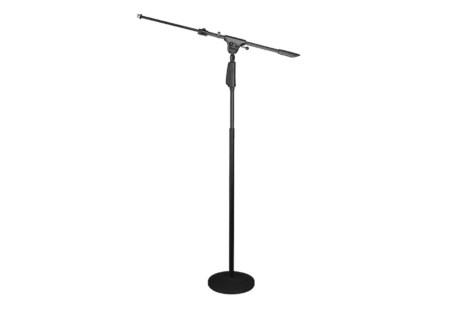 SoundKing DD129B - Round Base Microphone Stand with telescopic boom