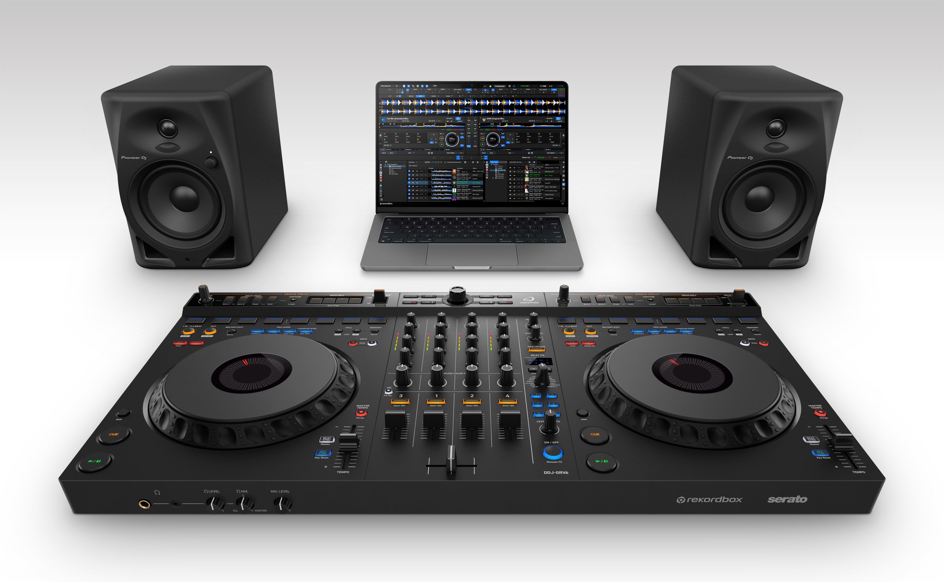 AlphaTheta DDJ-GRV6 4-Channel DJ Controller