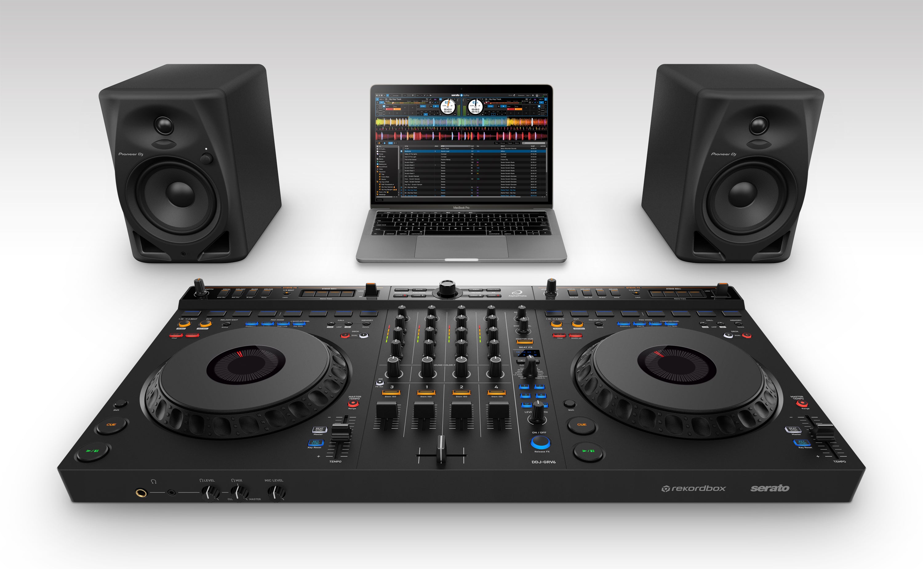 AlphaTheta DDJ-GRV6 4-Channel DJ Controller