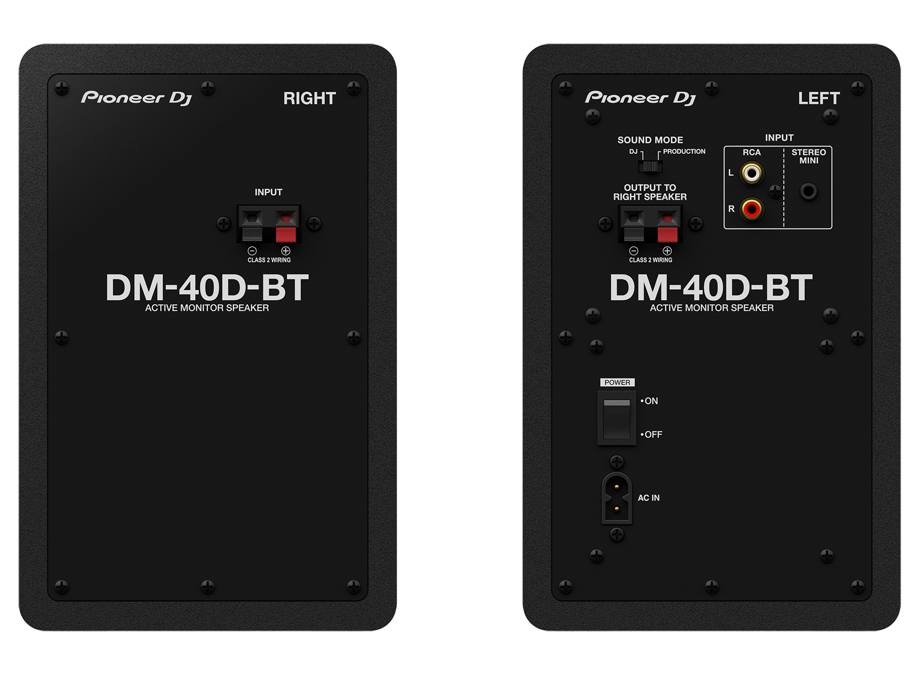 Pioneer DJ DM-40DBT Studio Monitor (Pair)