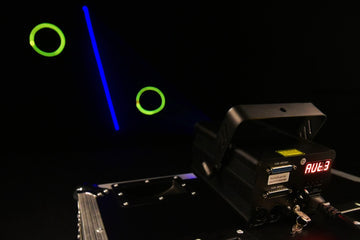 Event Lighting EL1000RGB 1W RGB Analogue 15K scanning animation laser with ILDA