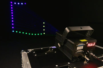 Event Lighting EL1000RGB 1W RGB Analogue 15K scanning animation laser with ILDA