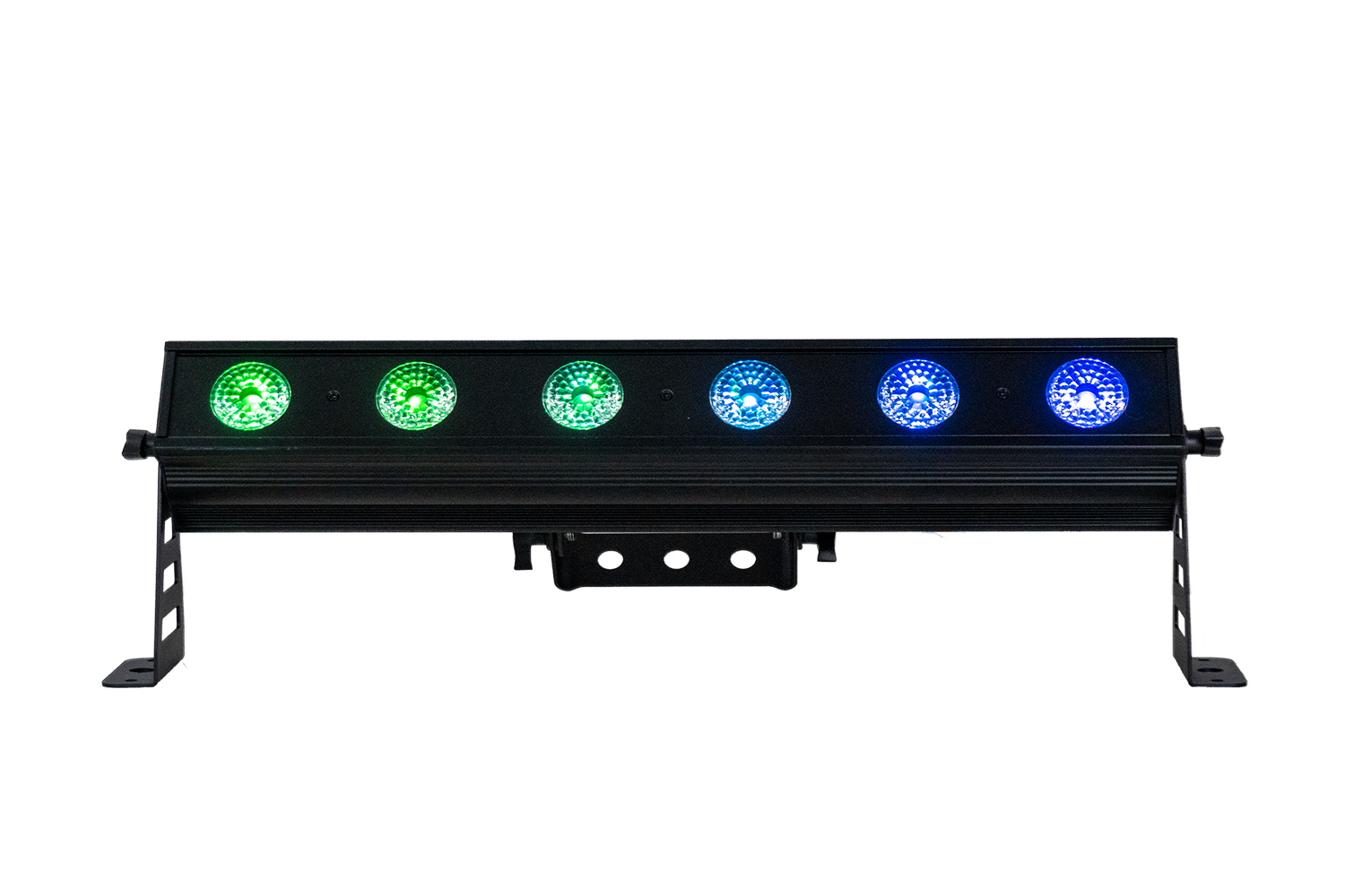 Event Lighting PIXBAR6X12 - 6x12W RGBWAU Pixel Control Bar