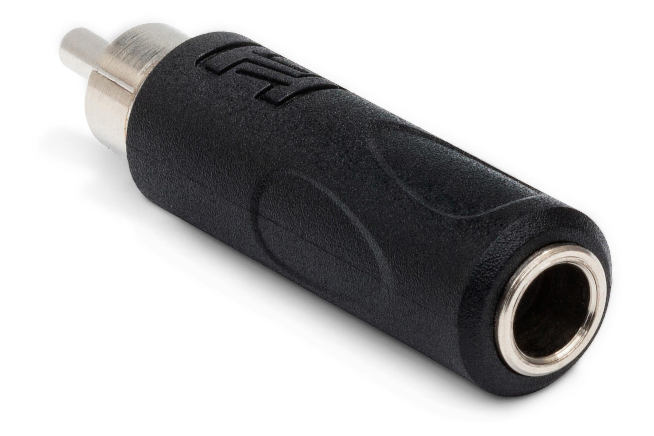 Hosa GPR104 Adapter, 1/4 In TS To RCA