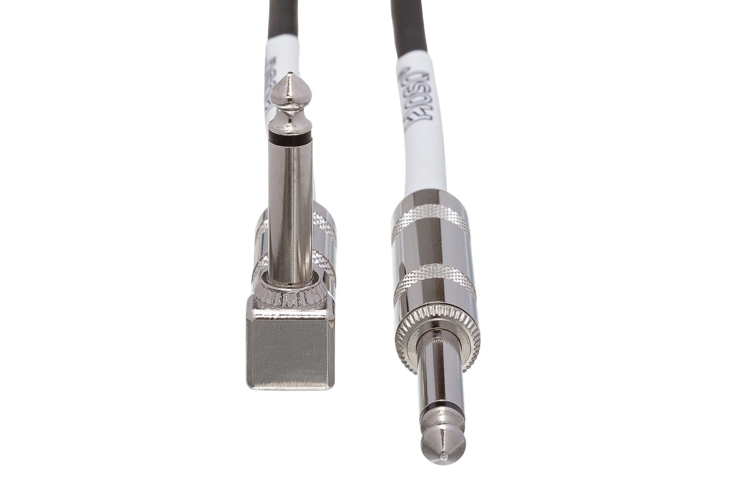 Hosa GTR518R Tweed Guitar Cable,  Straight To Right-Angle, 18 Ft