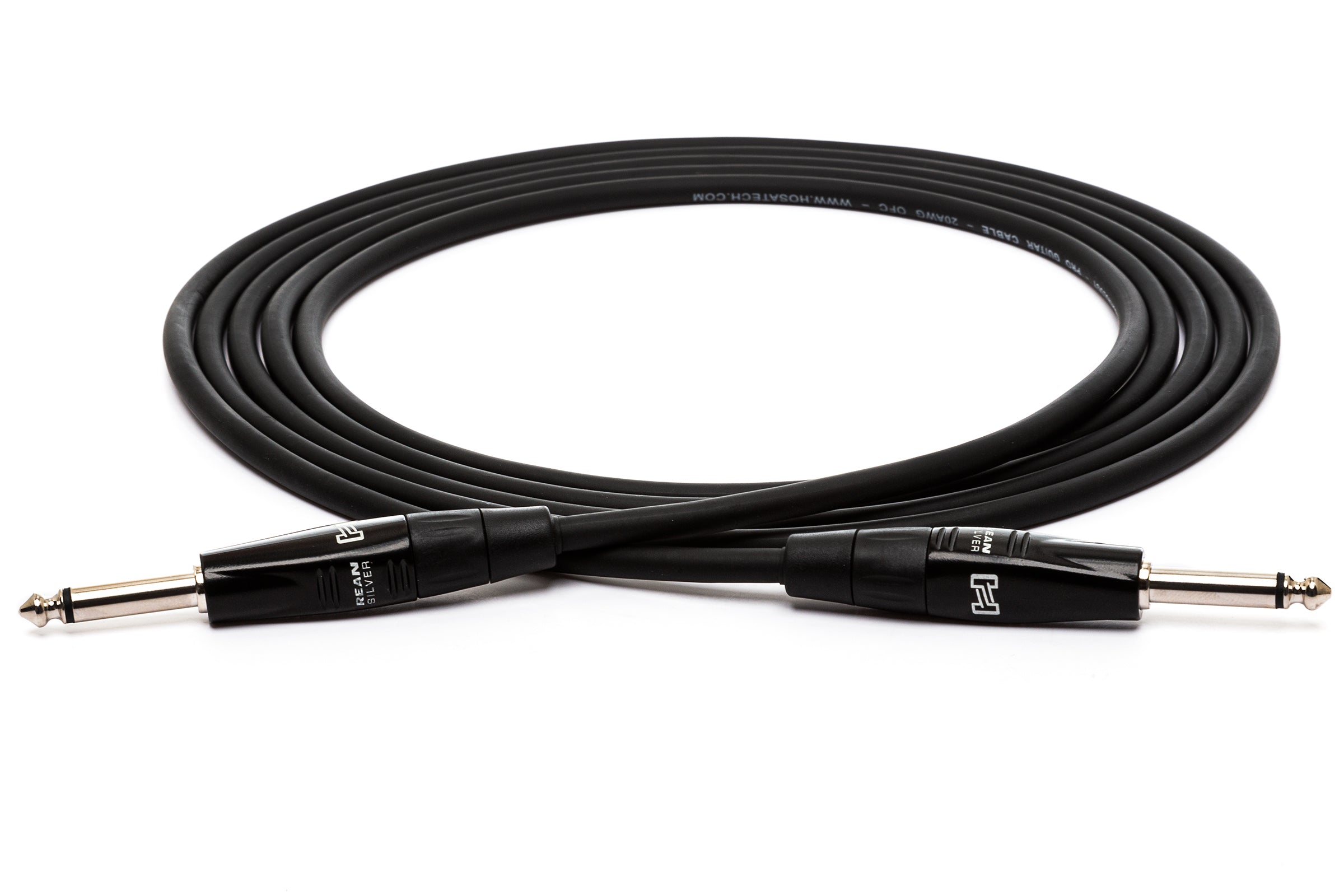 Hosa Pro HGTR025 Pro Guitar Cable, Rean Straight To Same, 25 Ft / 7.6M