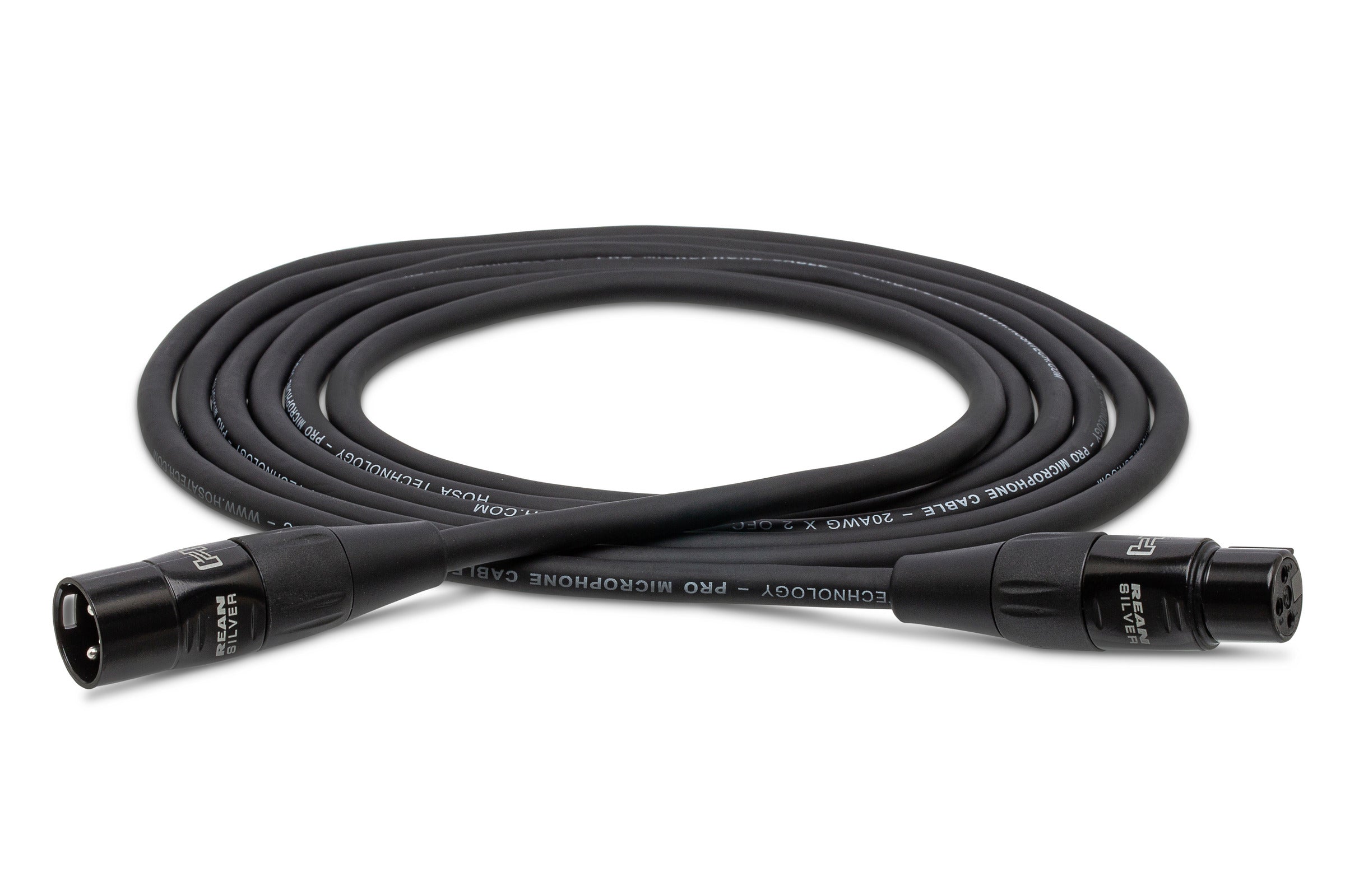 Hosa Pro HMIC030 Pro Microphone Cable, Rean XLR Female To XLR Male, 30 Ft / 9M