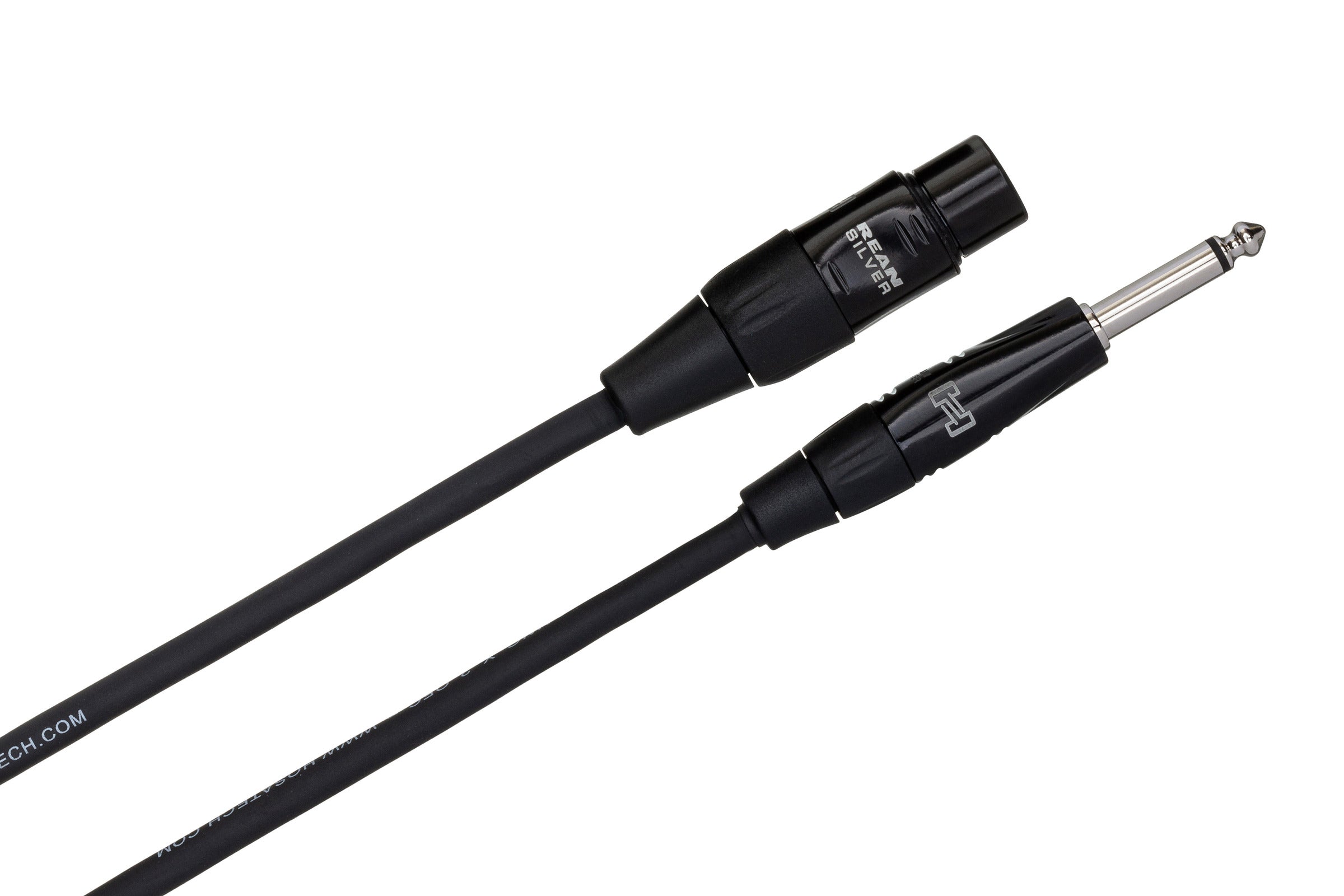 Hosa Pro HMIC025Hz Pro Microphone Cable, Rean XLR Female To 1/4 In Ts, 25 Ft / 7.6M