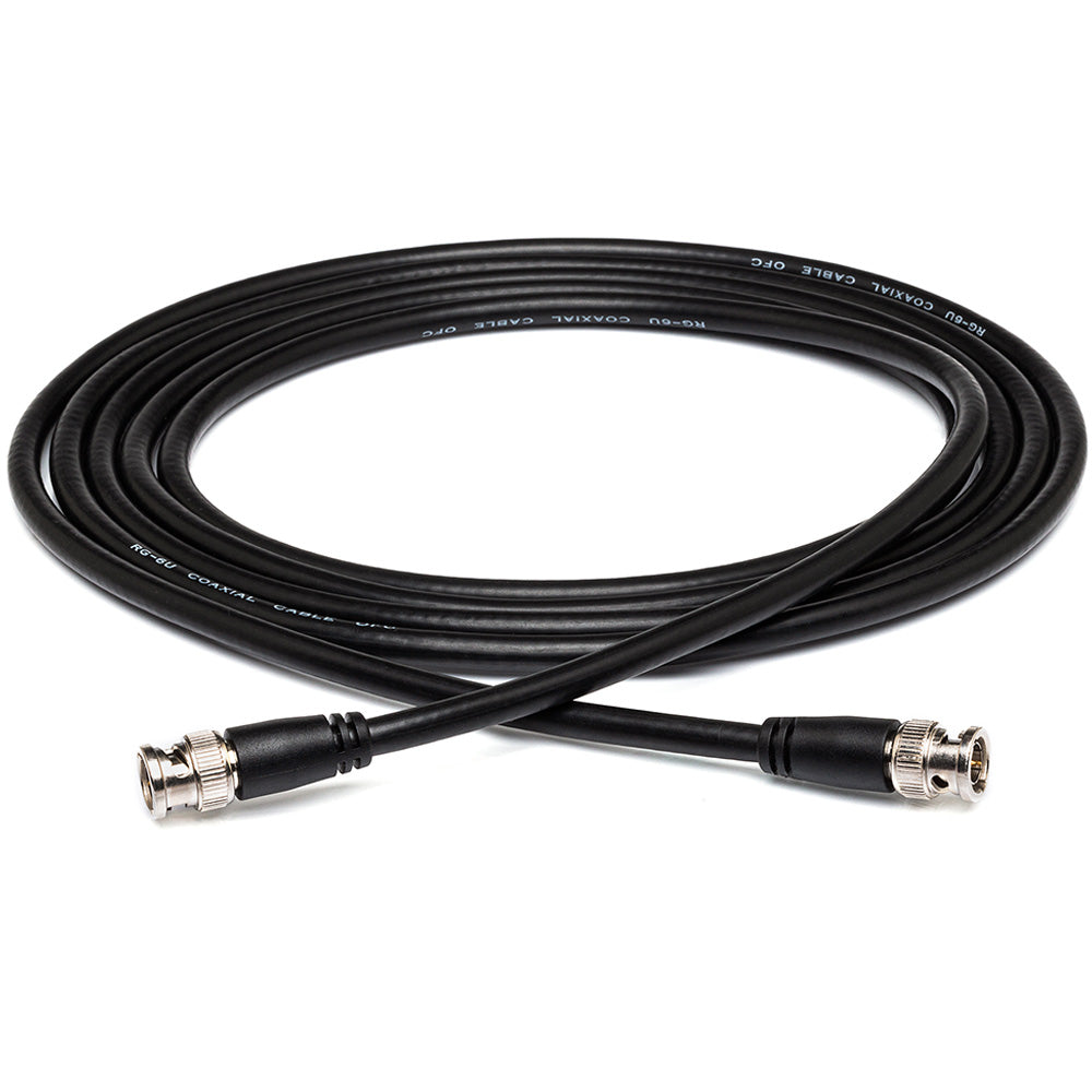 Hosa Pro BNC06110 75-Ohm Coax, BNC To BNC, 10 Ft / 3M