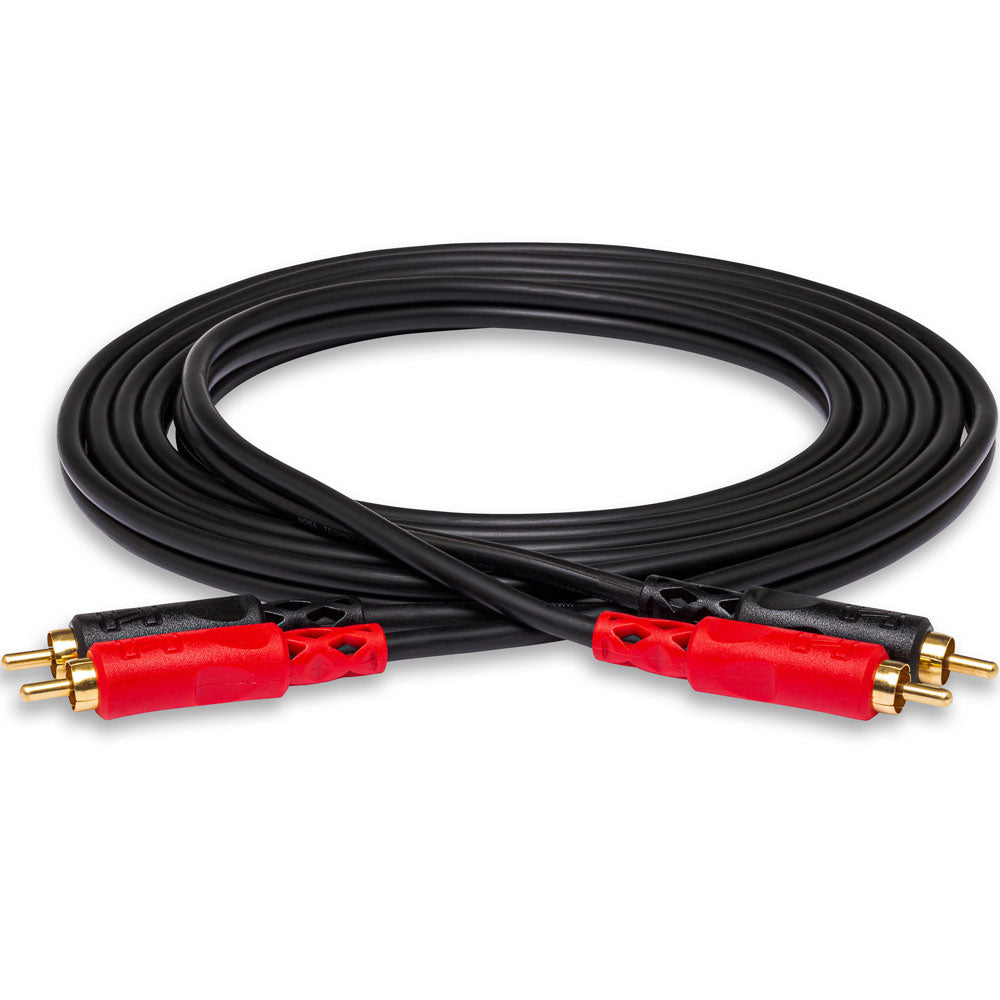 Hosa CRA201AU Stereo Interconnect, Dual RCA To RCA, 1 M