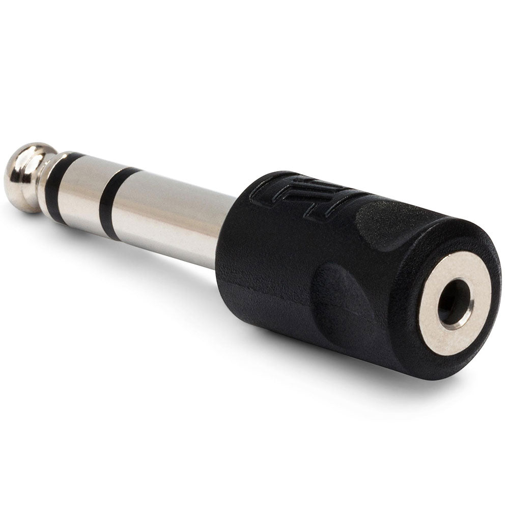 Hosa GPM103 Adapter, 3.5 Mm TRS To 1/4 In TRS