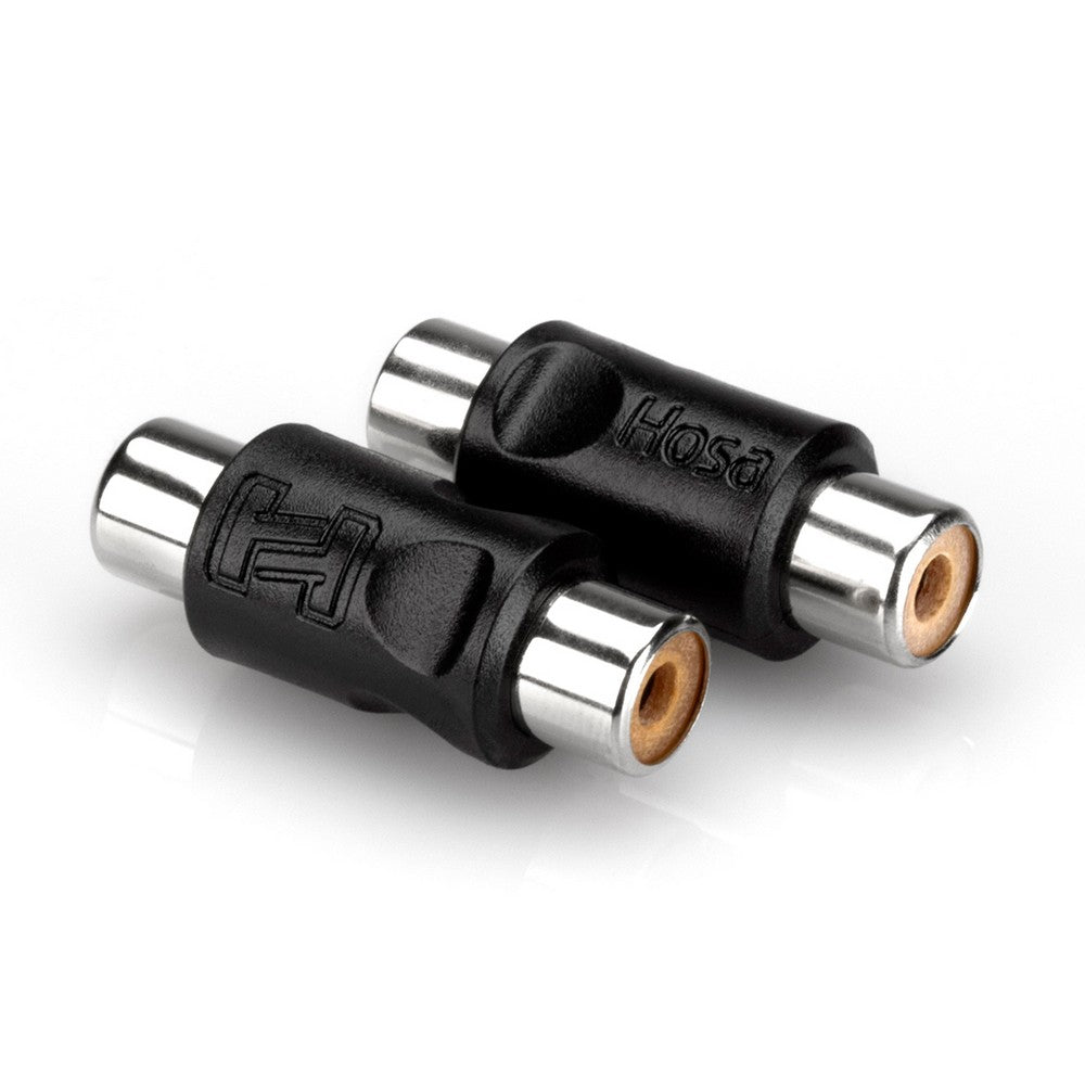 Hosa GRA101 Couplers, RCA To Same, 2 Pc