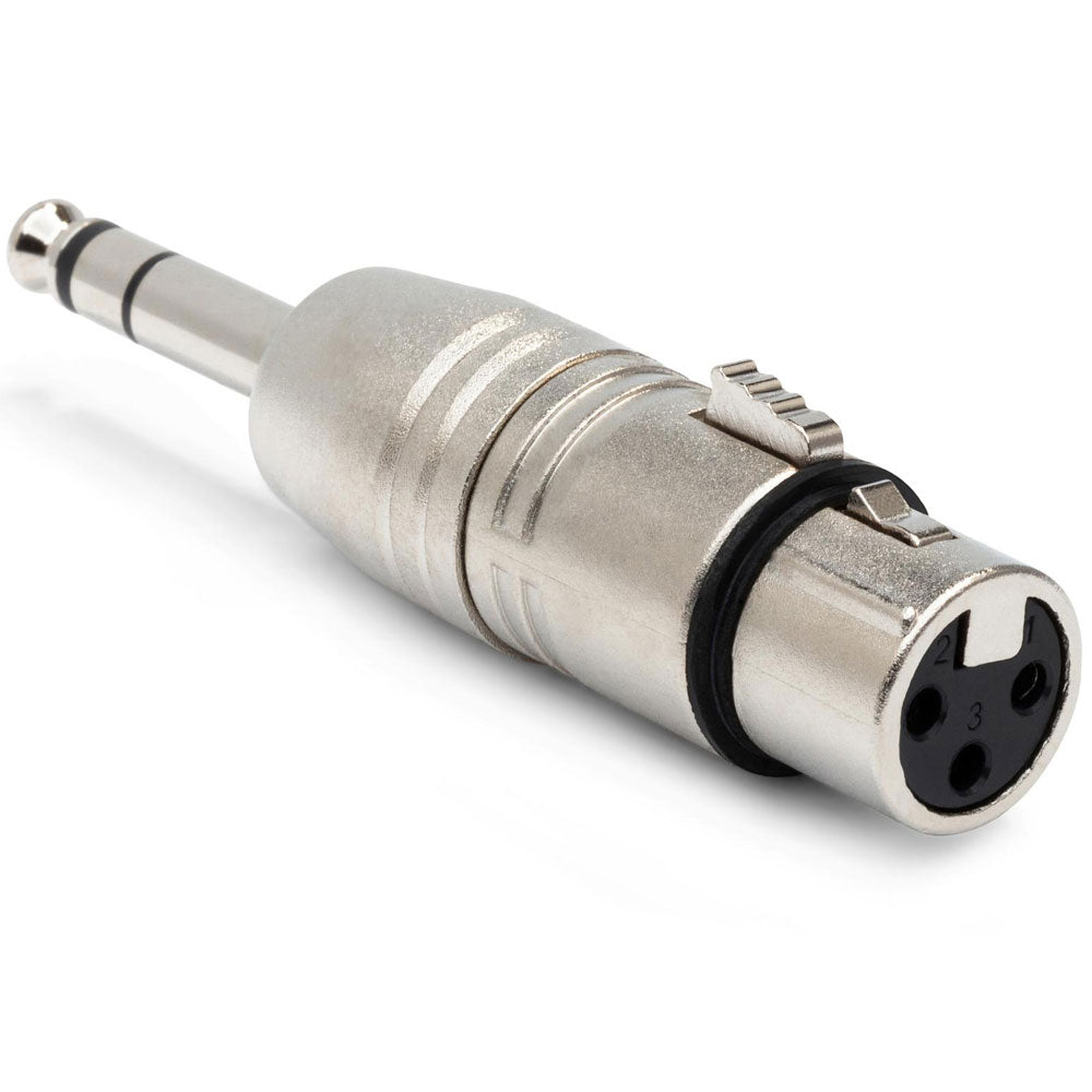 Hosa GXP143 Adapter, XLR Female To 1/4 In TRS