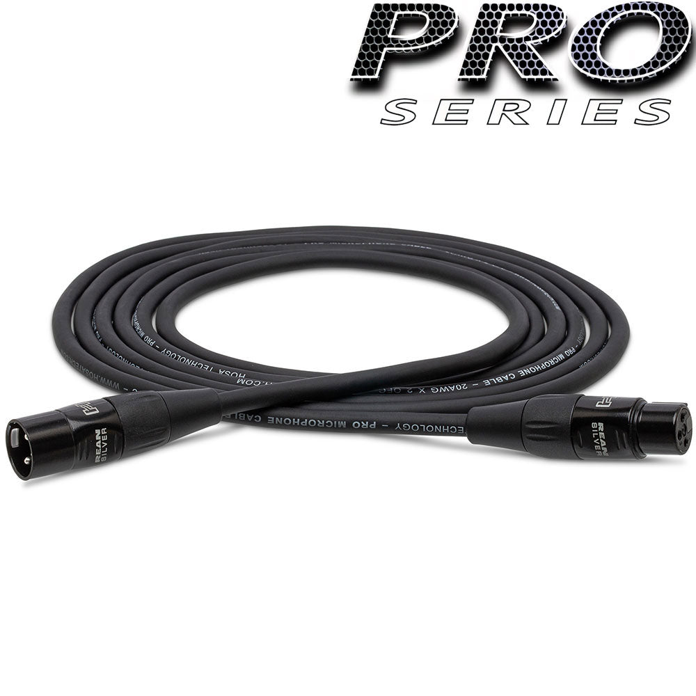 Hosa Pro HMIC003 Pro Microphone Cable, Rean XLR Female To XLR Male, 3 Ft / 0.9M