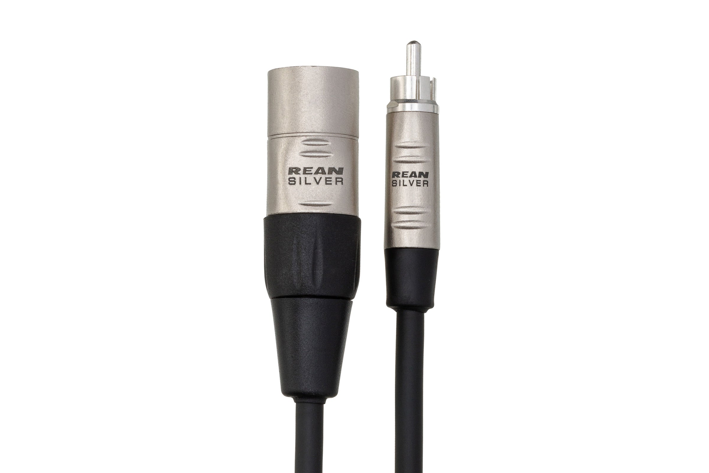 Hosa Pro HRX020 Pro Unbalanced Interconnect, Rean RCA To XLR Male, 20 Ft / 6M