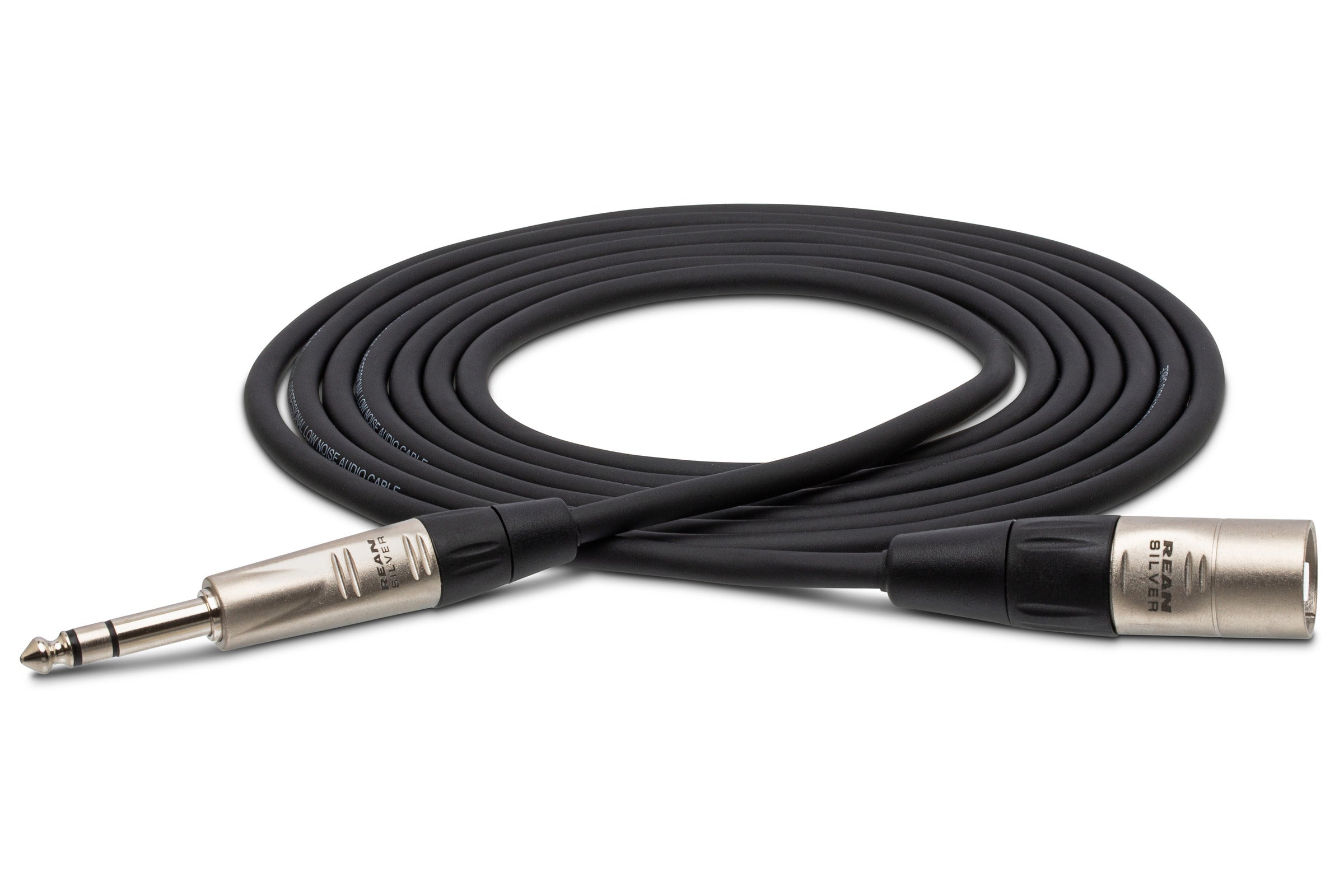 Hosa Pro HSX030 Pro Balanced Interconnect, Rean 1/4 In TRS To XLR Male, 30 Ft / 9M