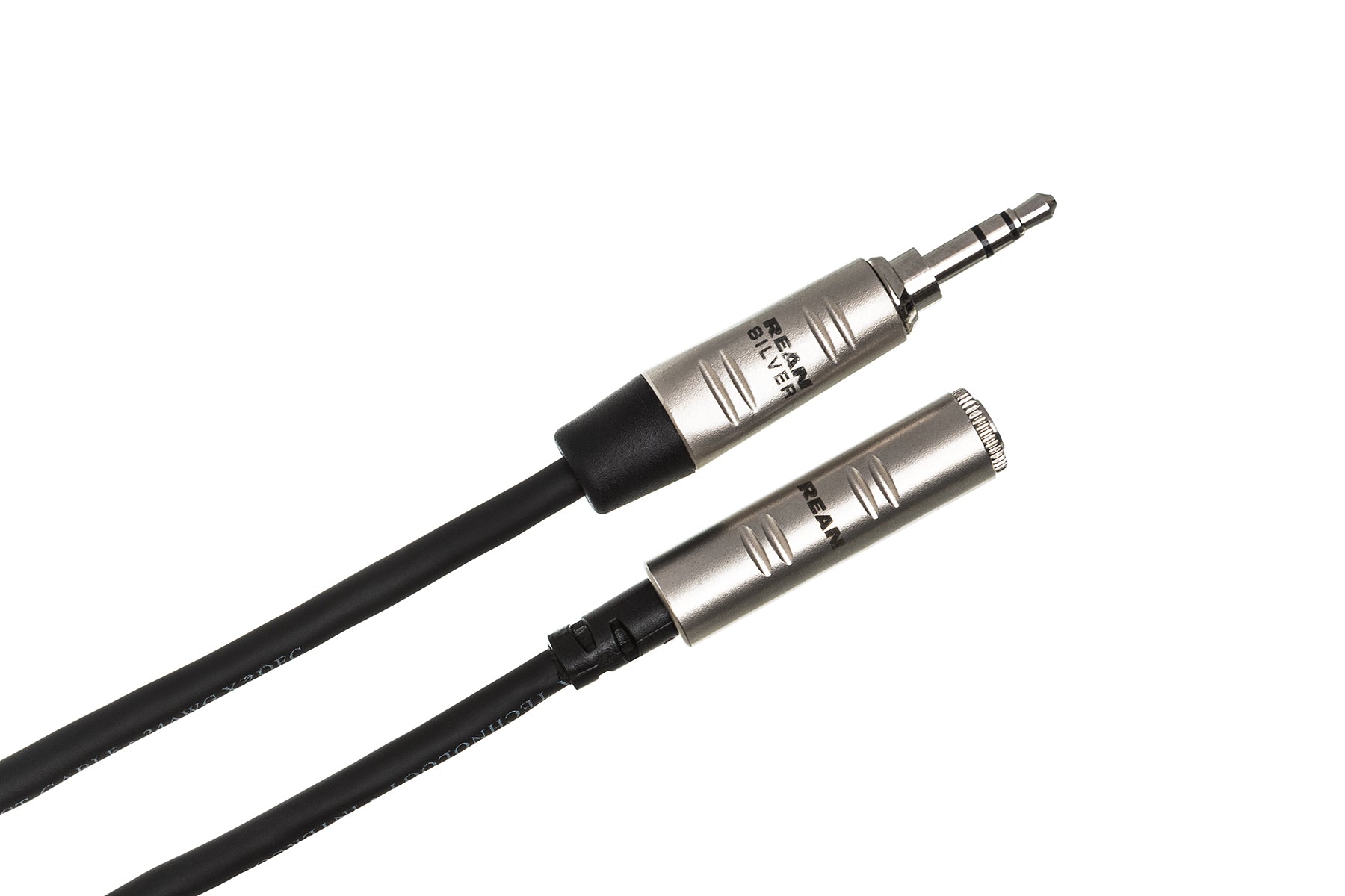 Hosa Pro HXMM025 Pro Headphone Extension Cable, Rean 3.5 Mm TRS To 3.5 Mm TRS, 25 Ft / 7.6M