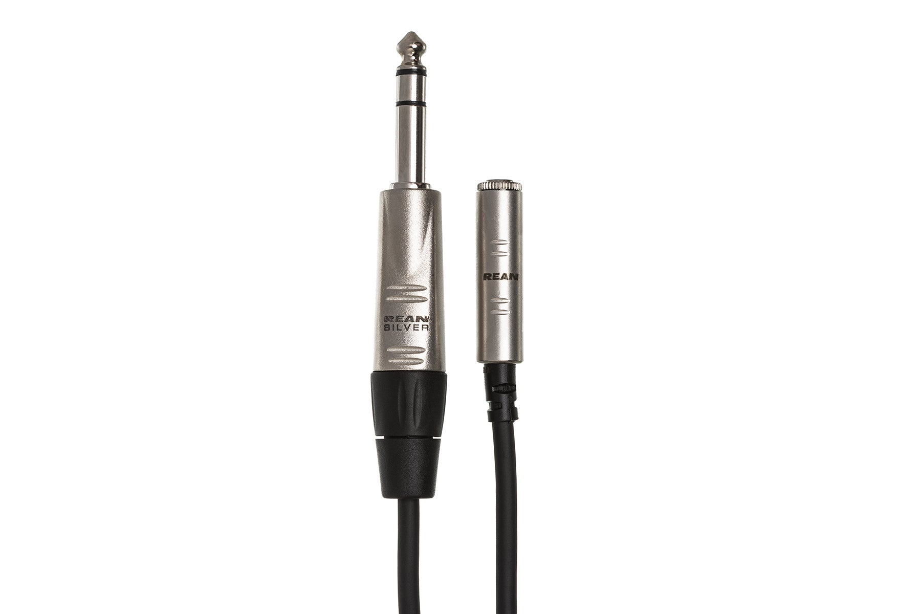 Hosa Pro HXMS005 Pro Headphone Adapter Cable, Rean 3.5 Mm TRS To 1/4 In TRS, 5 Ft / 1.5M