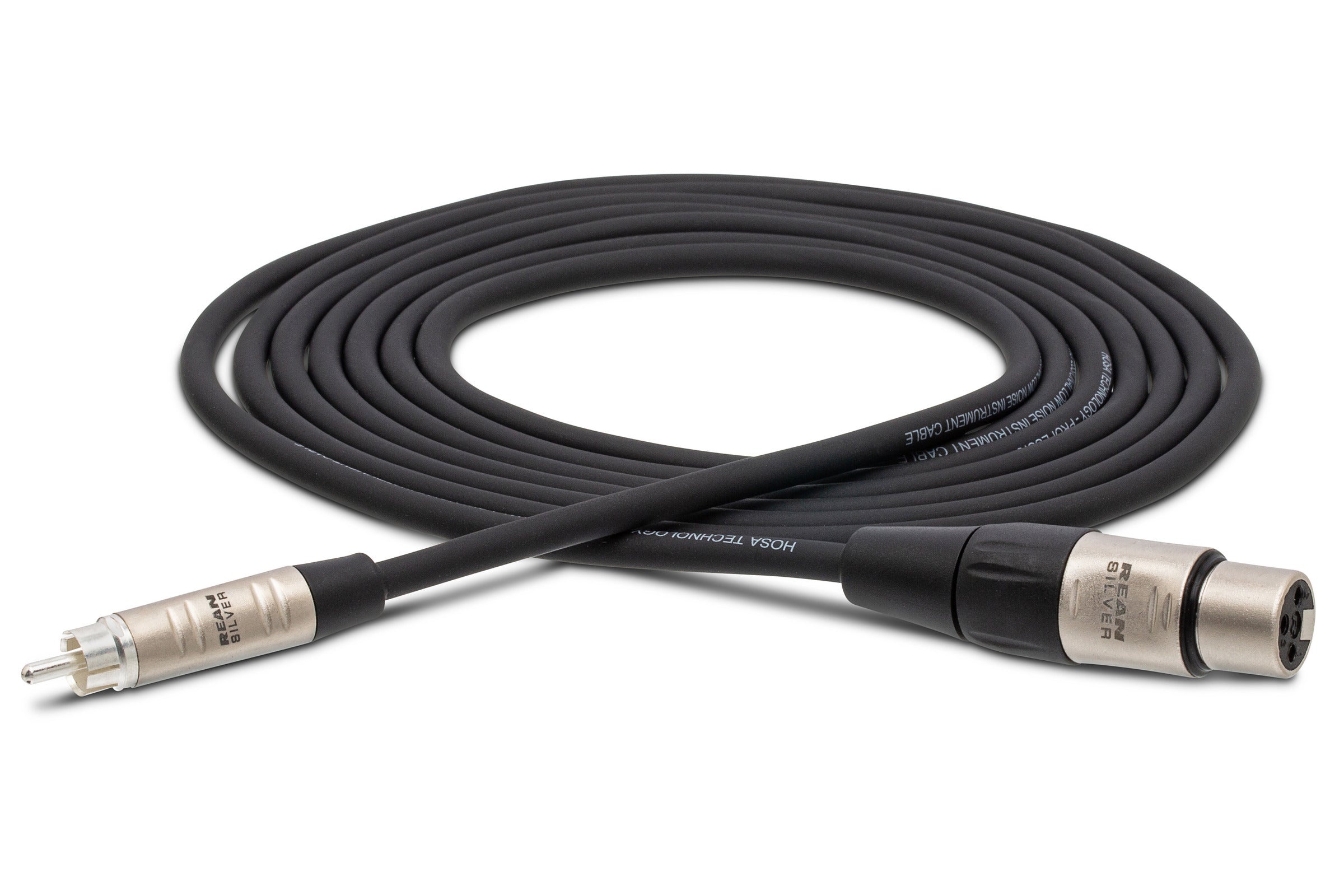 Hosa Pro HXR003 Pro Unbalanced Interconnect, Rean XLR Female To RCA, 3 Ft / 0.9M