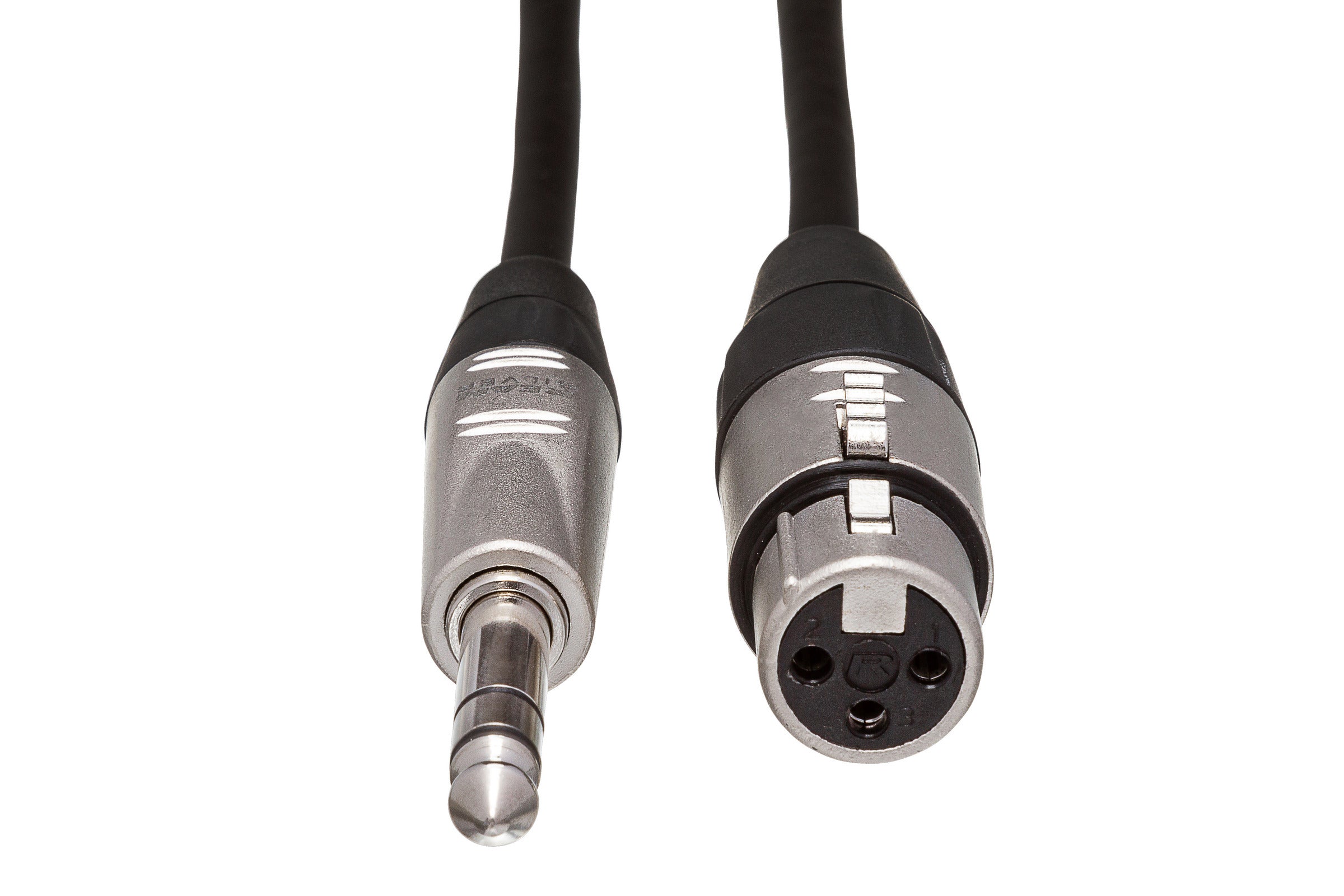 Hosa Pro HXS001.5 Pro Balanced Interconnect, Rean XLR Female To 1/4 In TRS, 1.5 Ft / 0.45M