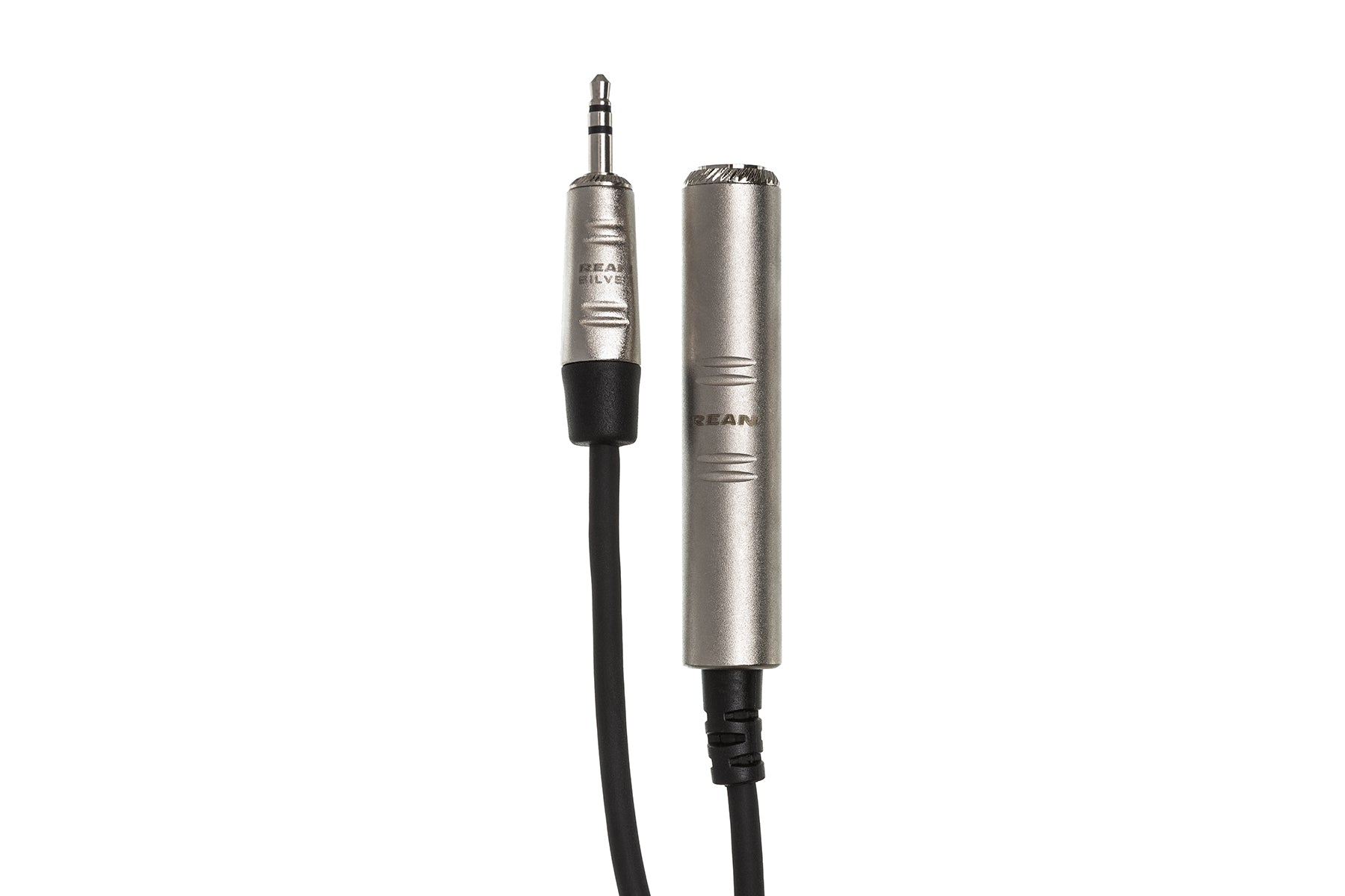 Hosa Pro HXSM025 Pro Headphone Adapter Cable, Rean 1/4 In TRS To 3.5 Mm TRS, 25 Ft / 7.6M