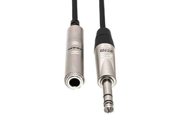 Hosa Pro Headphone Extension Cable REAN 1/4 in TRS to 1/4 in TRS HXSS000