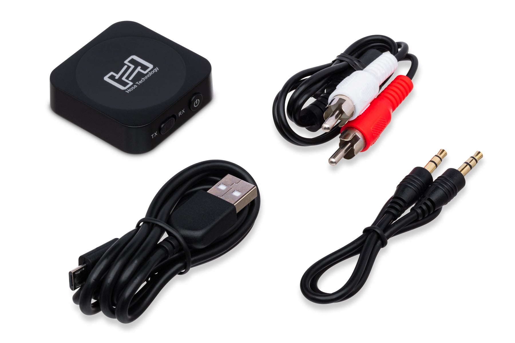 Hosa Ibt402 Bluetooth Drive -  Transmitter/Receiver, Stereo 3.5 Mm Trs Jack