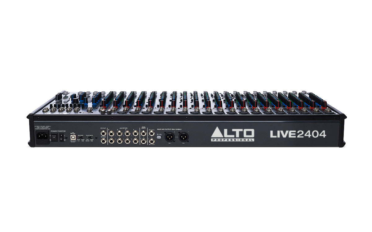 Alto Professional - Live 2404 Professional 24/CH 4-Bus USB Mixer & Effects
