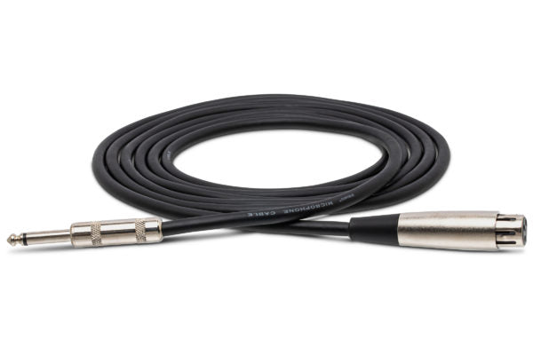 Hosa Microphone Cable XLR female to 1/4" TS