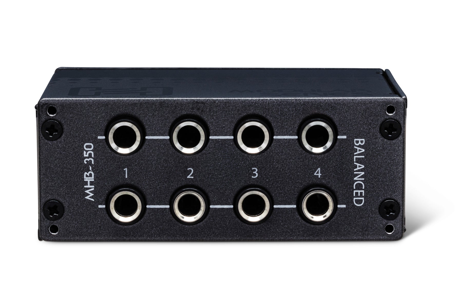 The Hosa MHB350 Patch Bay Module, 8-Point, 1/4 In TRS To Same